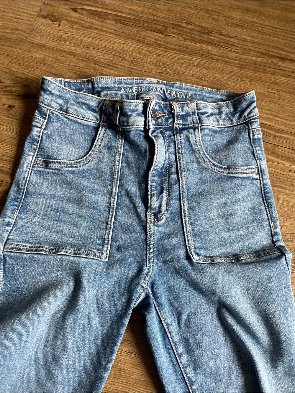 American Eagle High-Rise Flare Jeans - Women's - Picture 8 of 8
